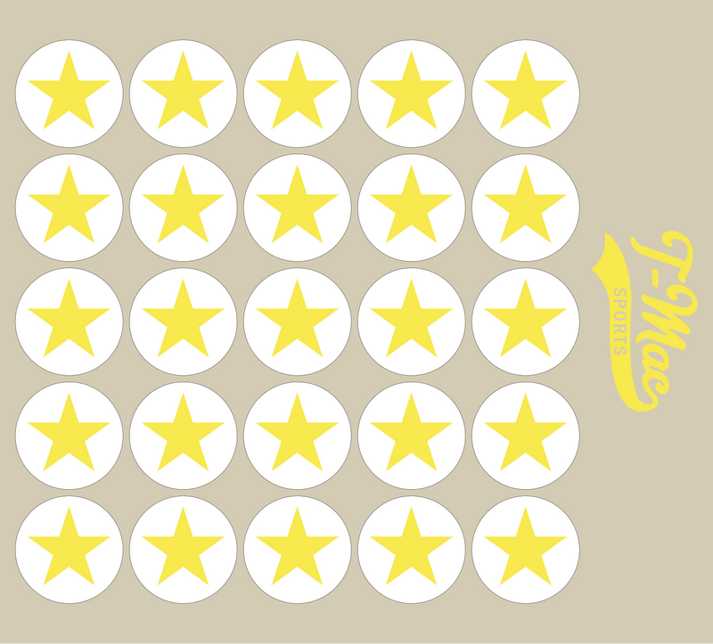 Star Mini Award Decals (2)