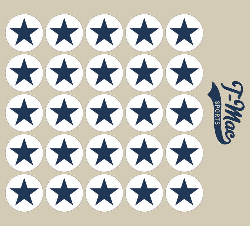 Star Mini Award Decals (2)