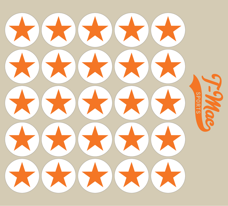 Star Mini Award Decals (2)