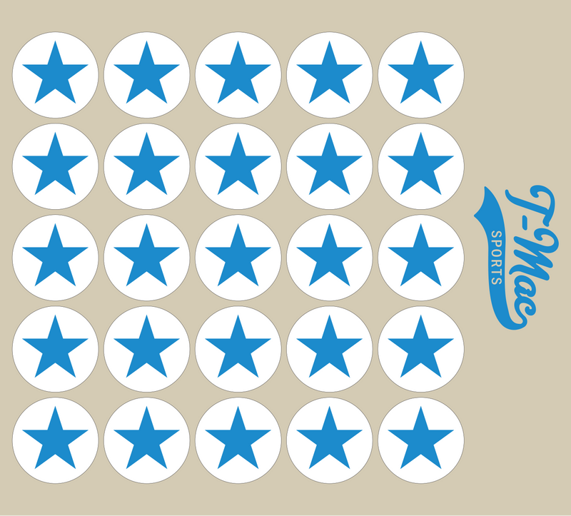 Star Mini Award Decals (2)