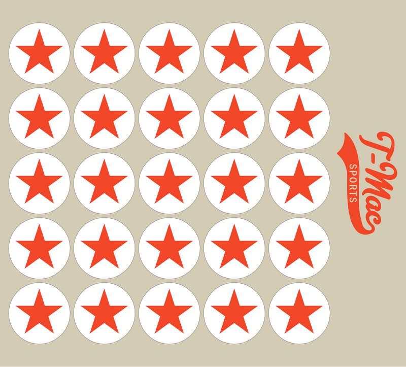 Star Mini Award Decals (2)