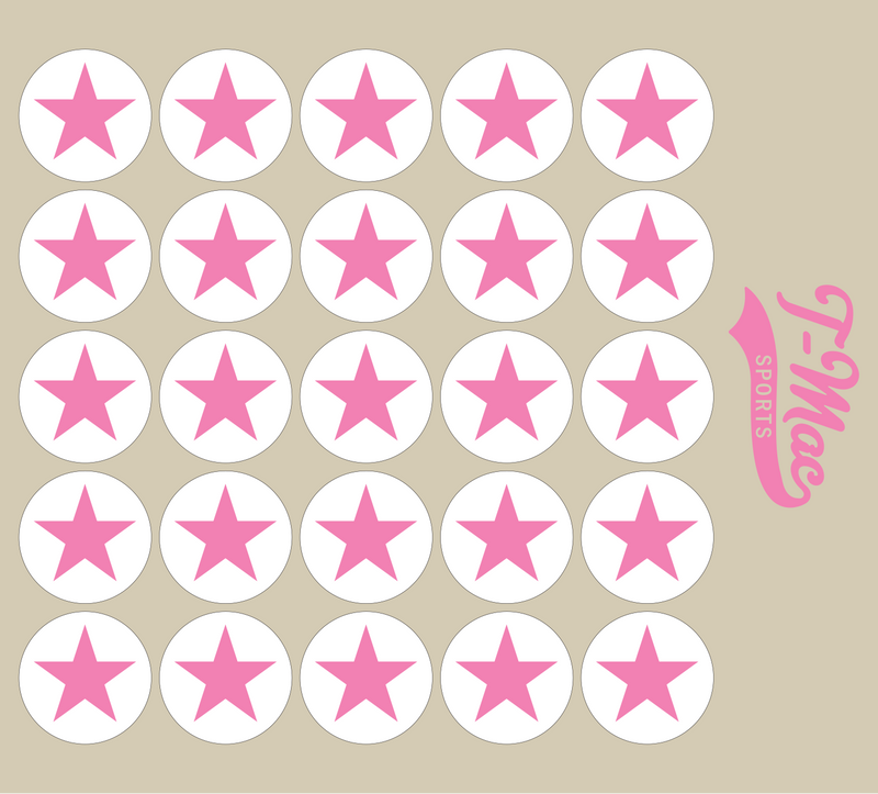 Star Mini Award Decals (2)