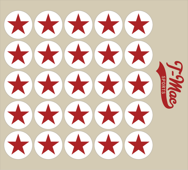 Star Mini Award Decals (2)