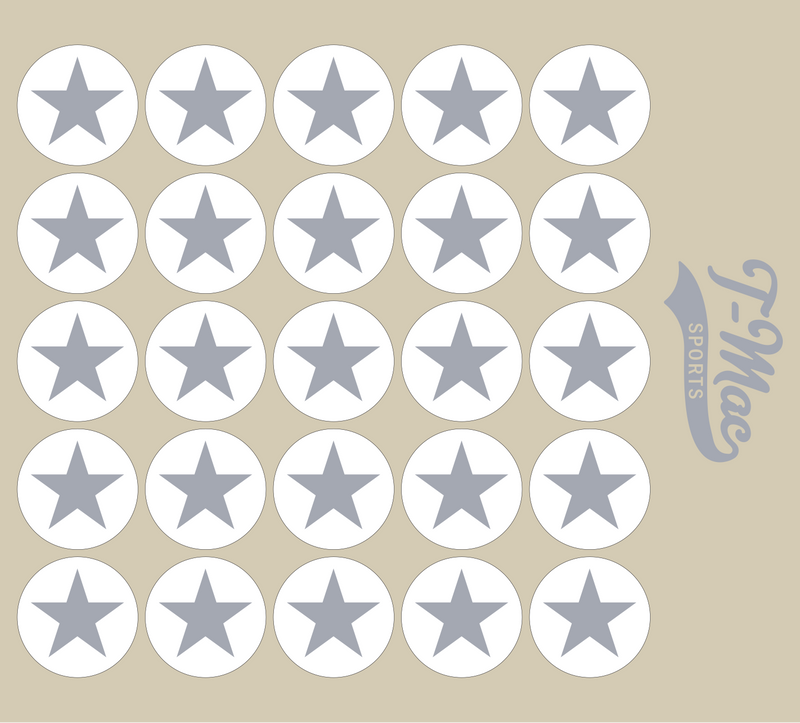 Star Mini Award Decals (2)