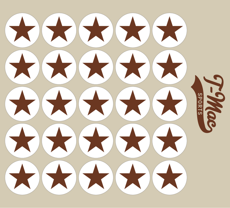 Star Mini Award Decals (2)