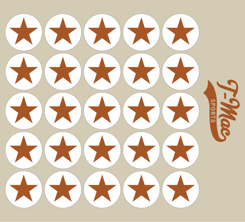 Star Mini Award Decals (2)