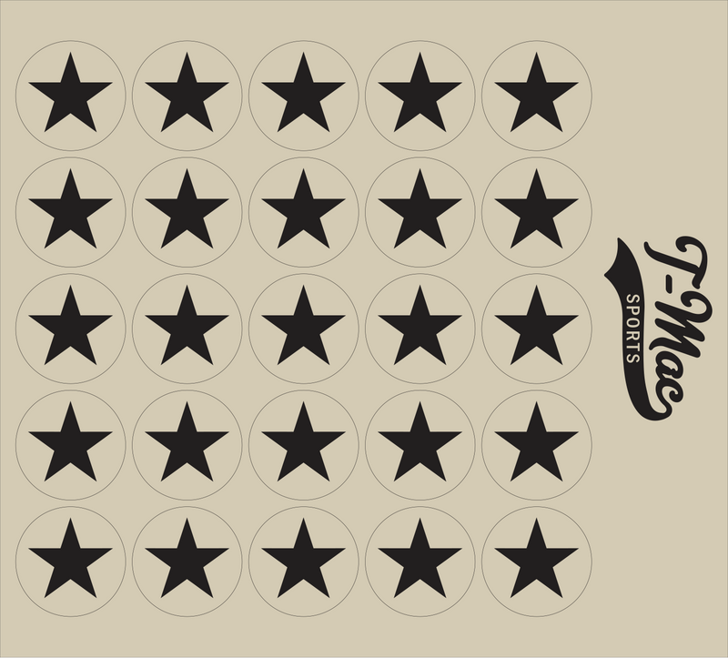 Star Mini Award Decals