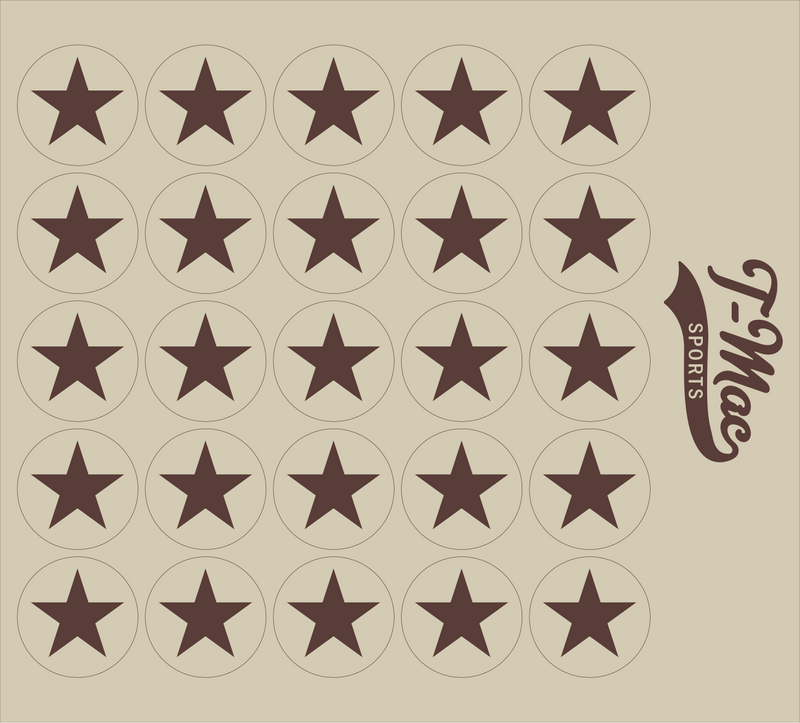 Star Mini Award Decals