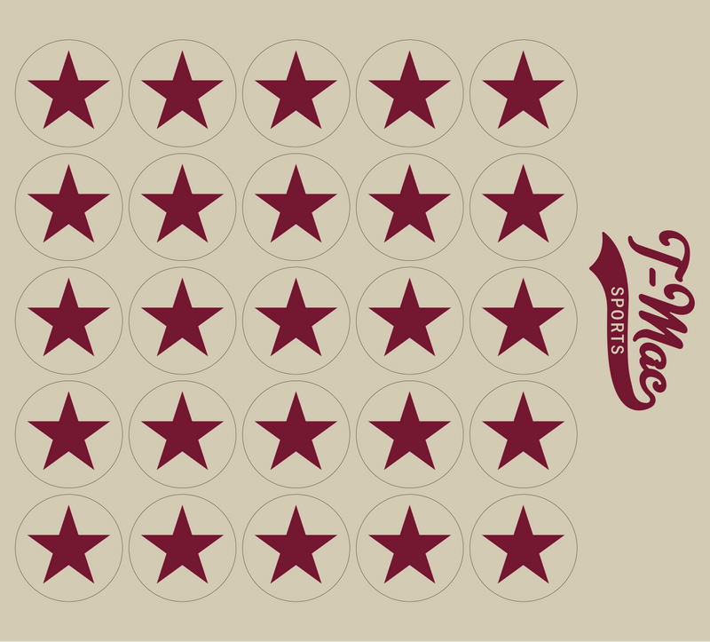 Star Mini Award Decals