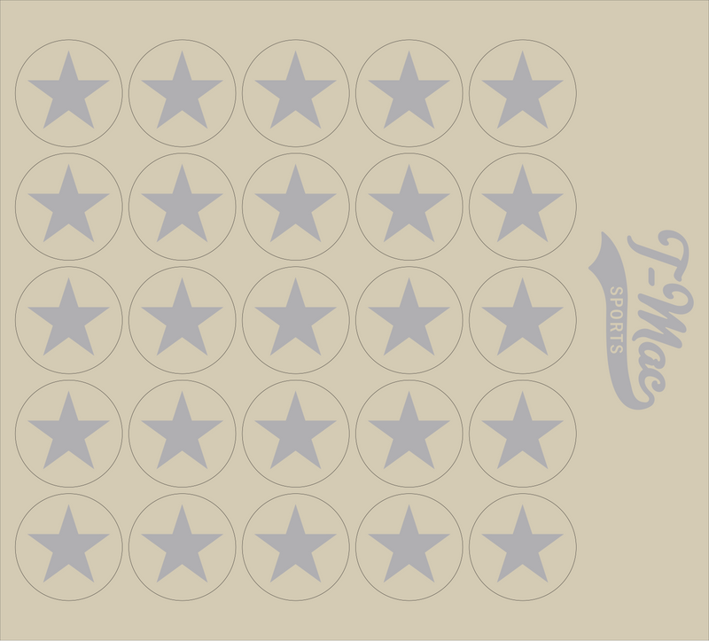Star Mini Award Decals