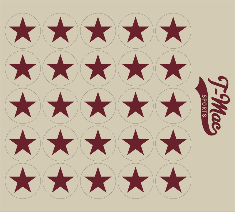 Star Mini Award Decals