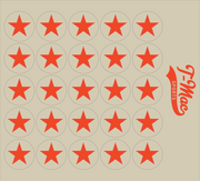 Star Mini Award Decals (Orange)