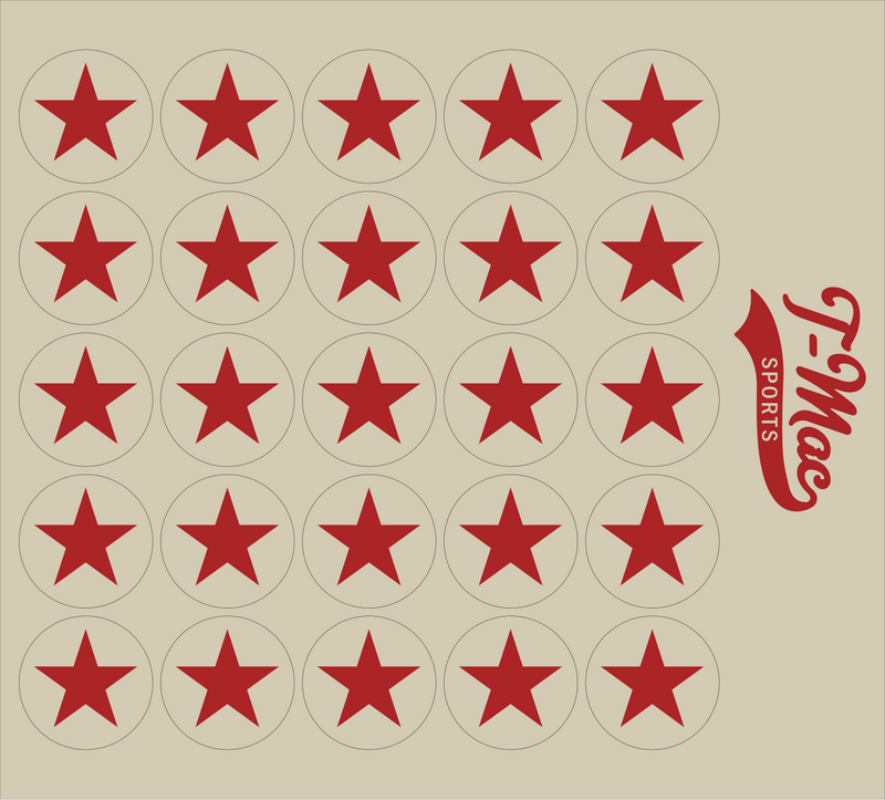 Star Mini Award Decals