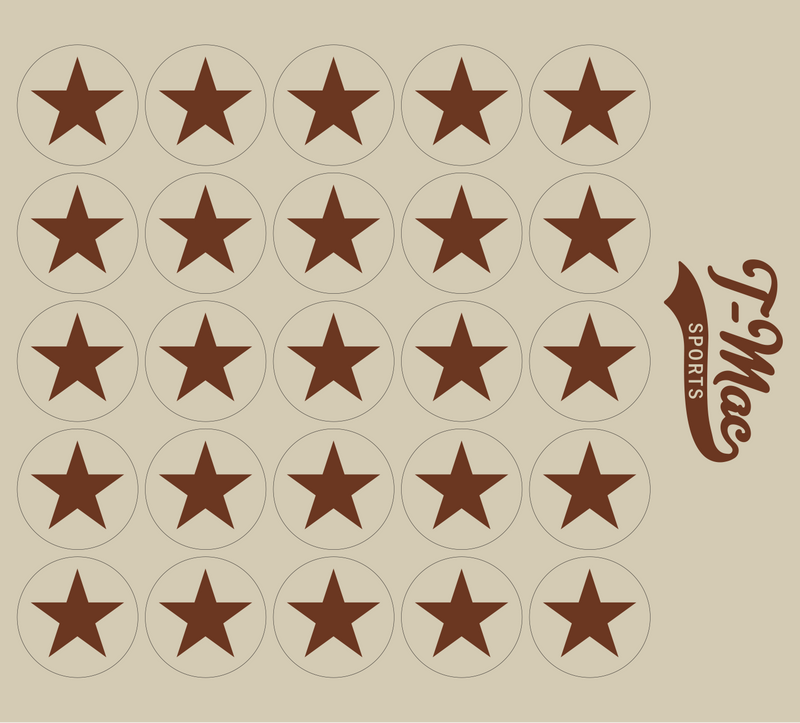 Star Mini Award Decals