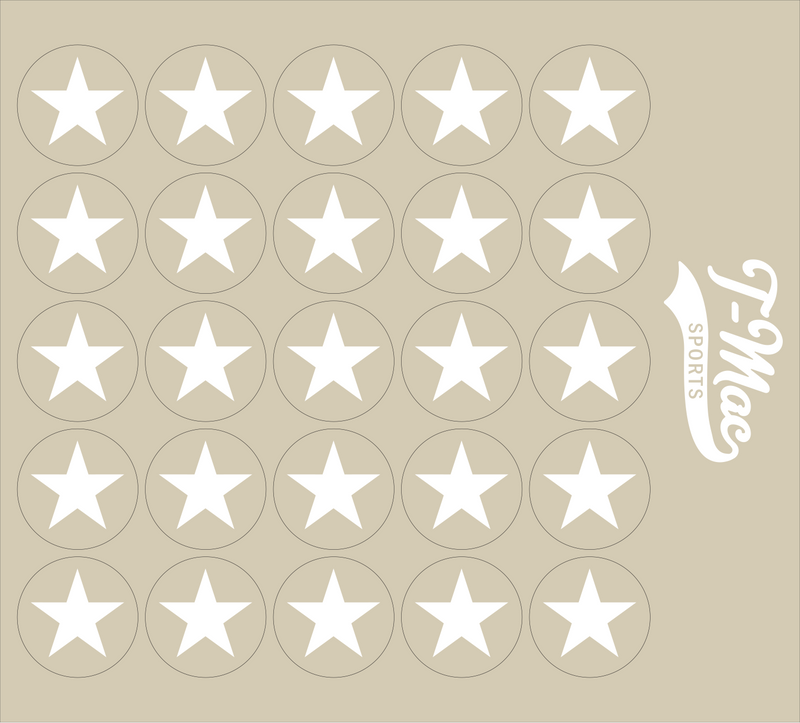 Star Mini Award Decals
