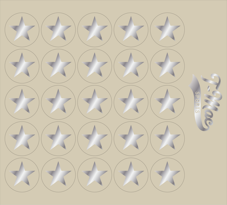 Star Mini Award Decals