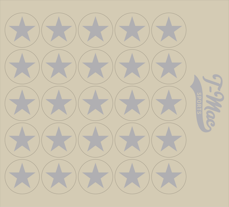 Star Mini Award Decals
