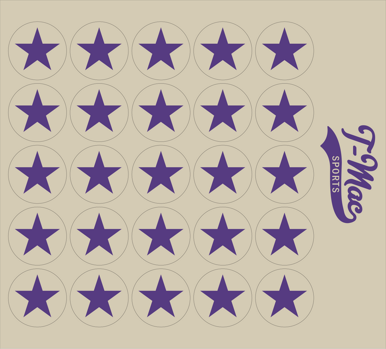 Star Mini Award Decals