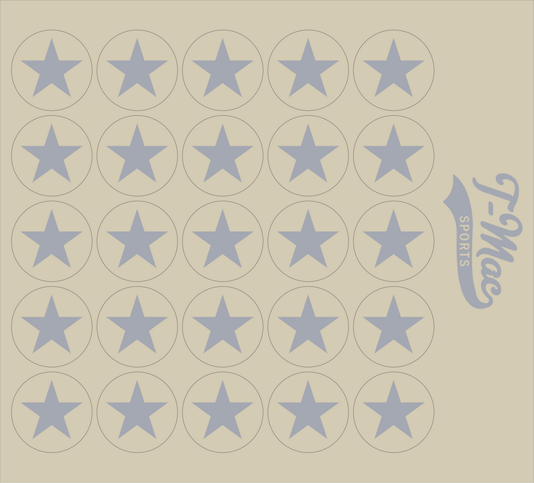 Star Mini Award Decals