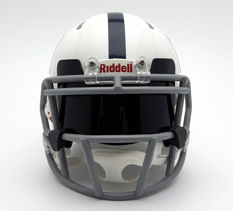 customize your own football helmet visor Mini Football Helmet Unbranded Visor — T-Mac Sports