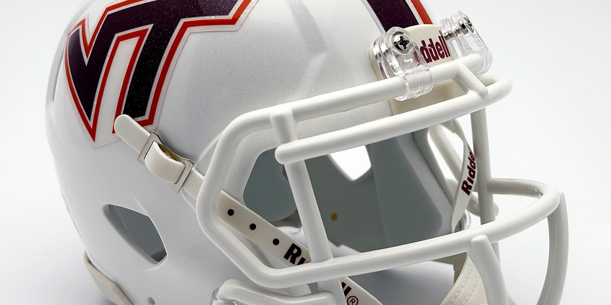 Virginia Tech Hokies (Alternate 2) Mini Football Helmet — T-Mac Sports