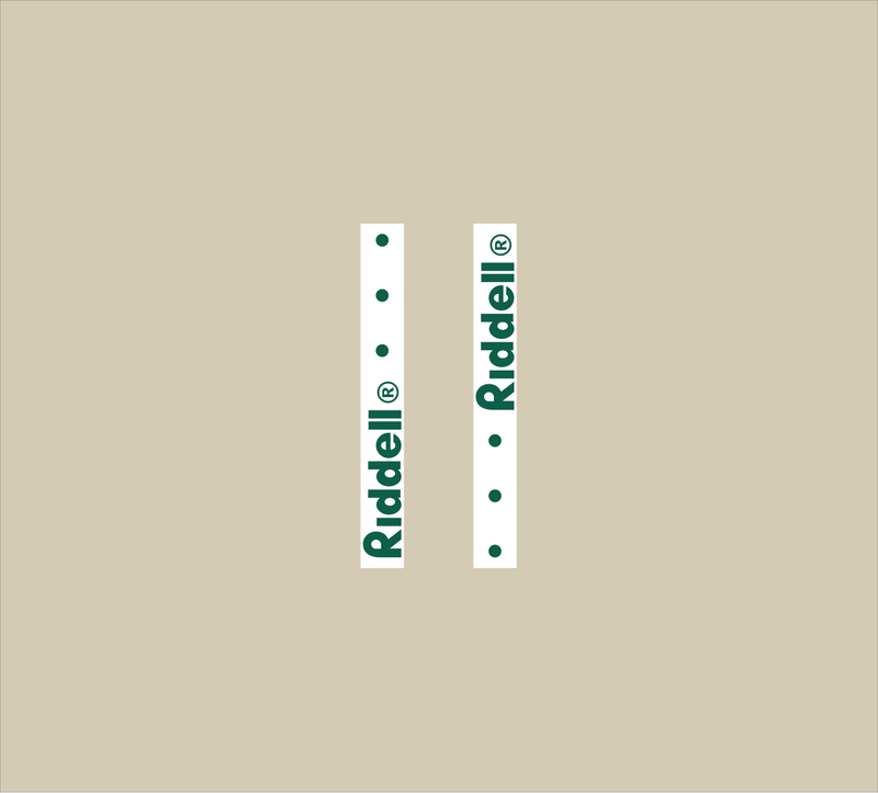 Mini Throwback Helmet Chinstrap Decal
