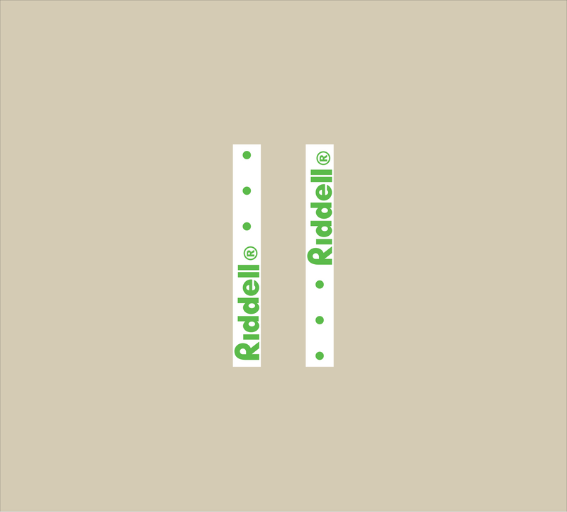 Mini Throwback Helmet Chinstrap Decal