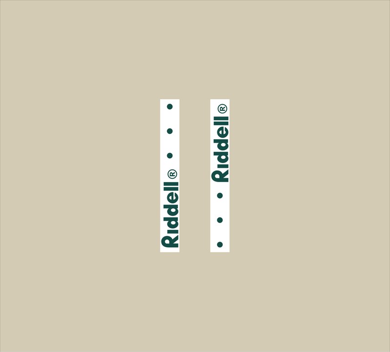Mini Throwback Helmet Chinstrap Decal