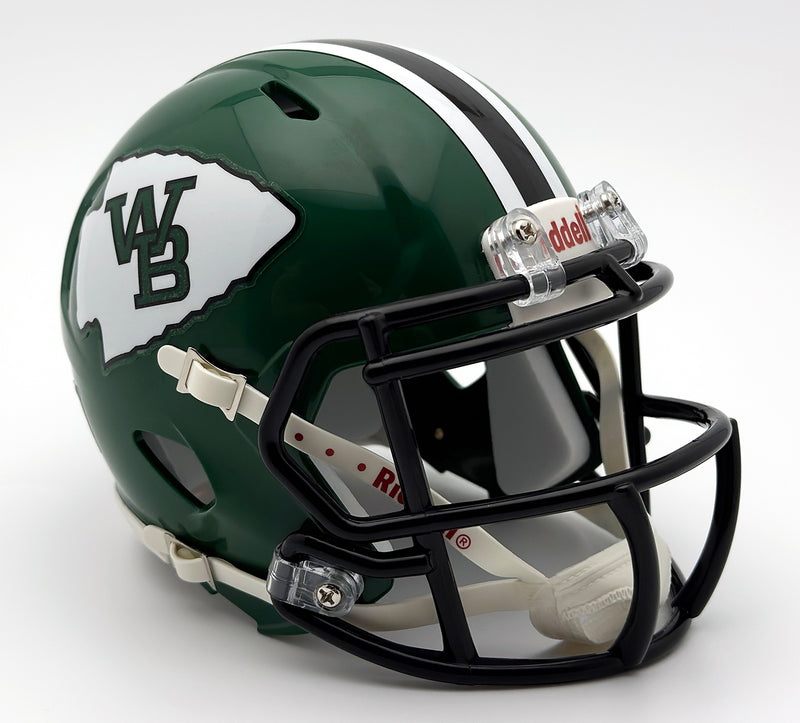 West Branch (OH) High School Mini Football Helmet