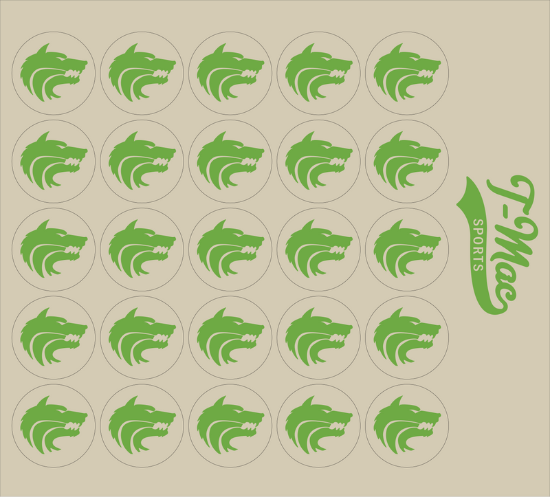 Wolf Mini Award Decals