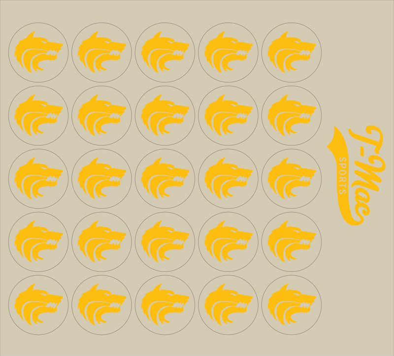 Wolf Mini Award Decals