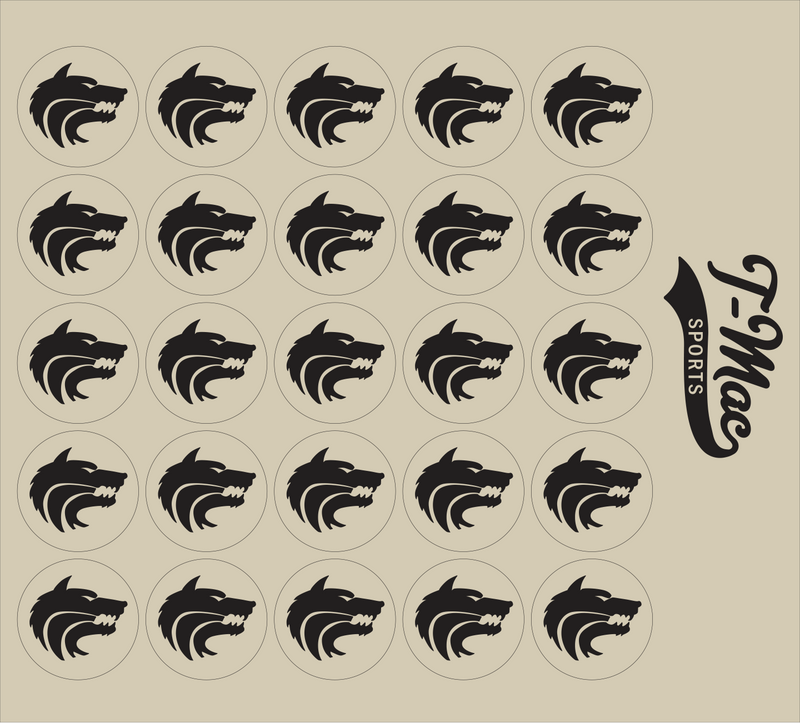 Wolf Mini Award Decals