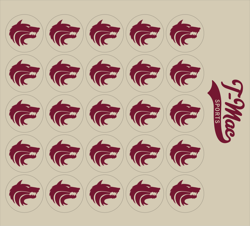 Wolf Mini Award Decals