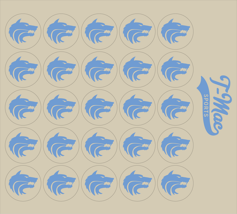 Wolf Mini Award Decals