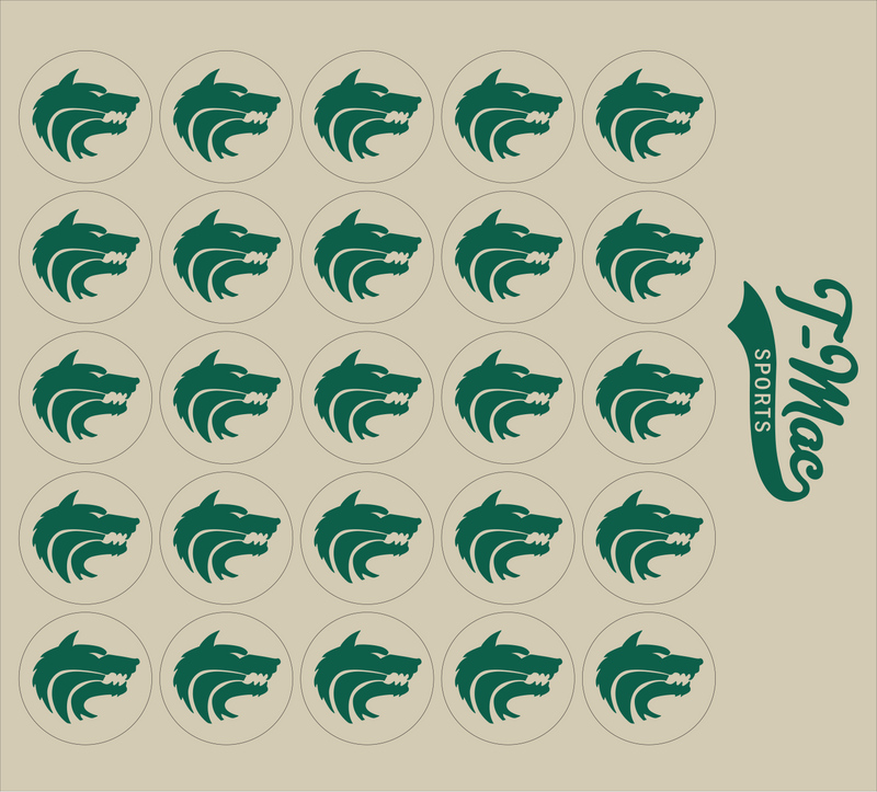 Wolf Mini Award Decals