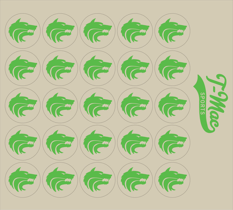 Wolf Mini Award Decals