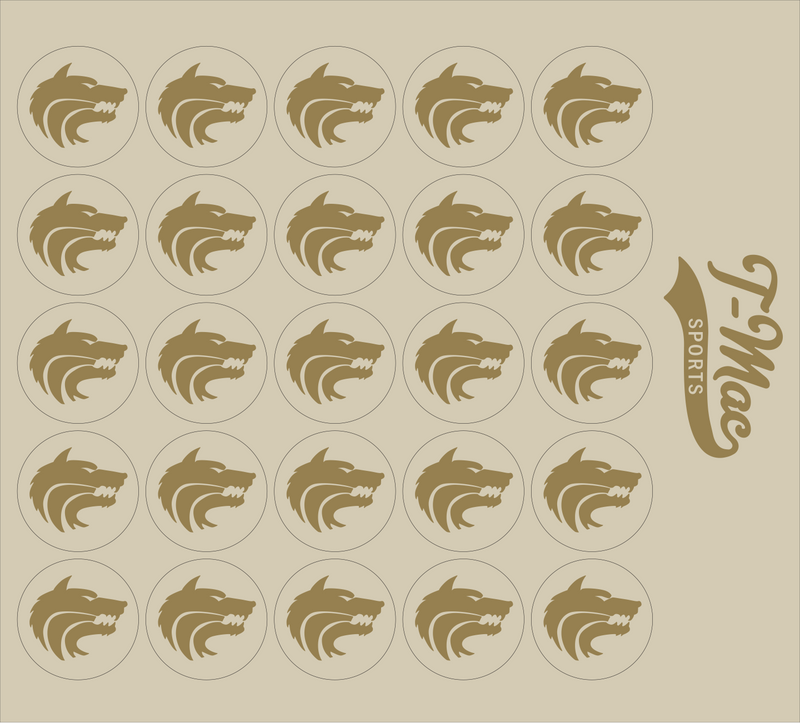 Wolf Mini Award Decals