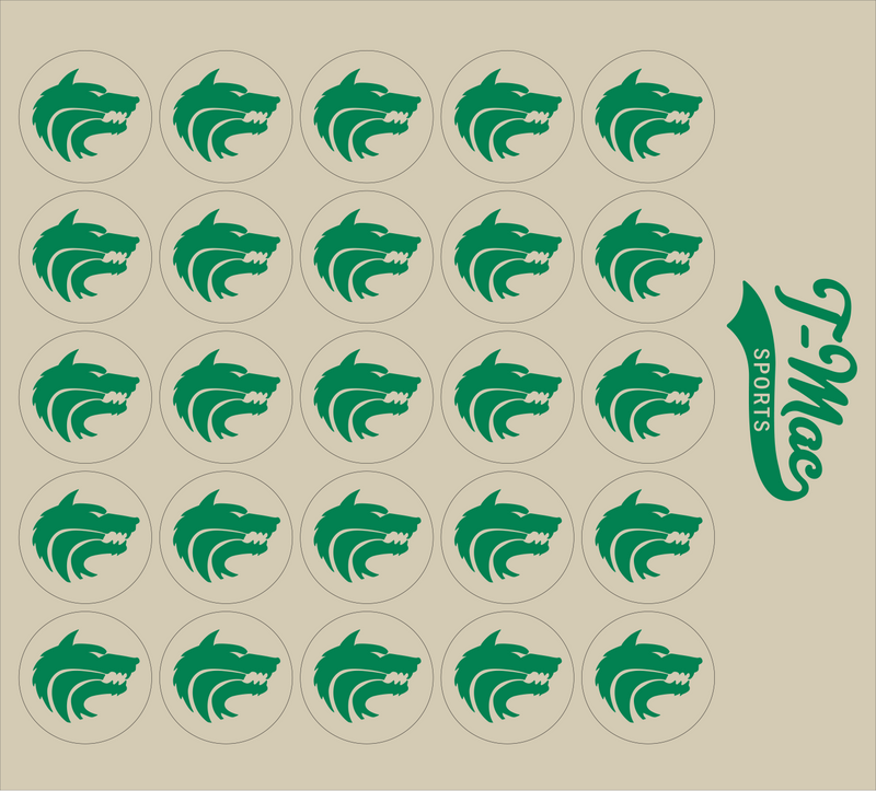 Wolf Mini Award Decals
