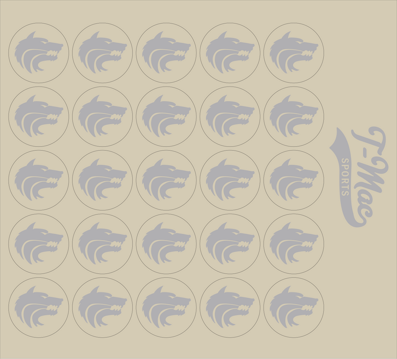 Wolf Mini Award Decals