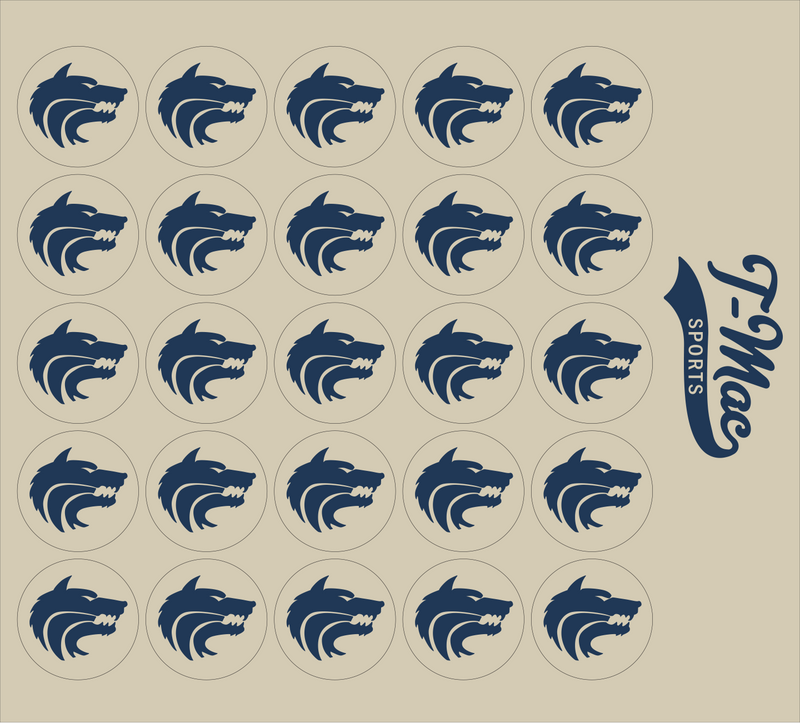 Wolf Mini Award Decals