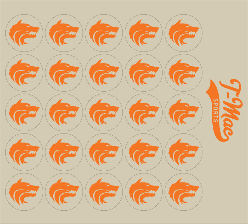 Wolf Mini Award Decals
