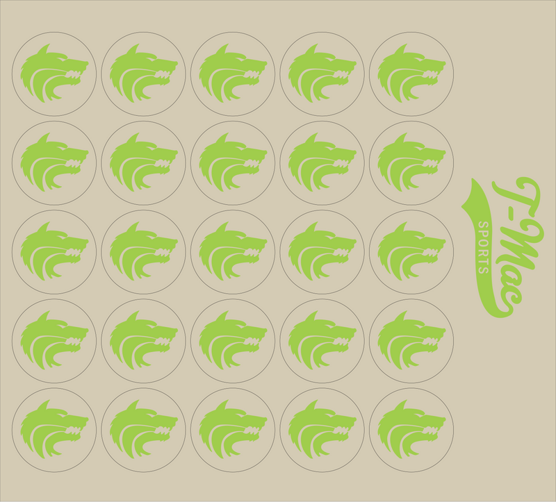 Wolf Mini Award Decals