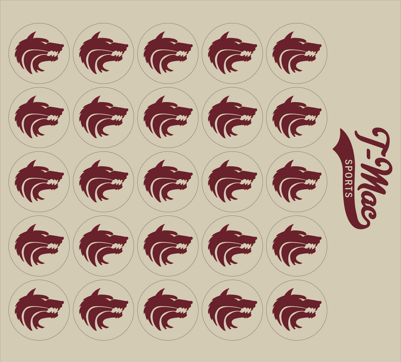 Wolf Mini Award Decals