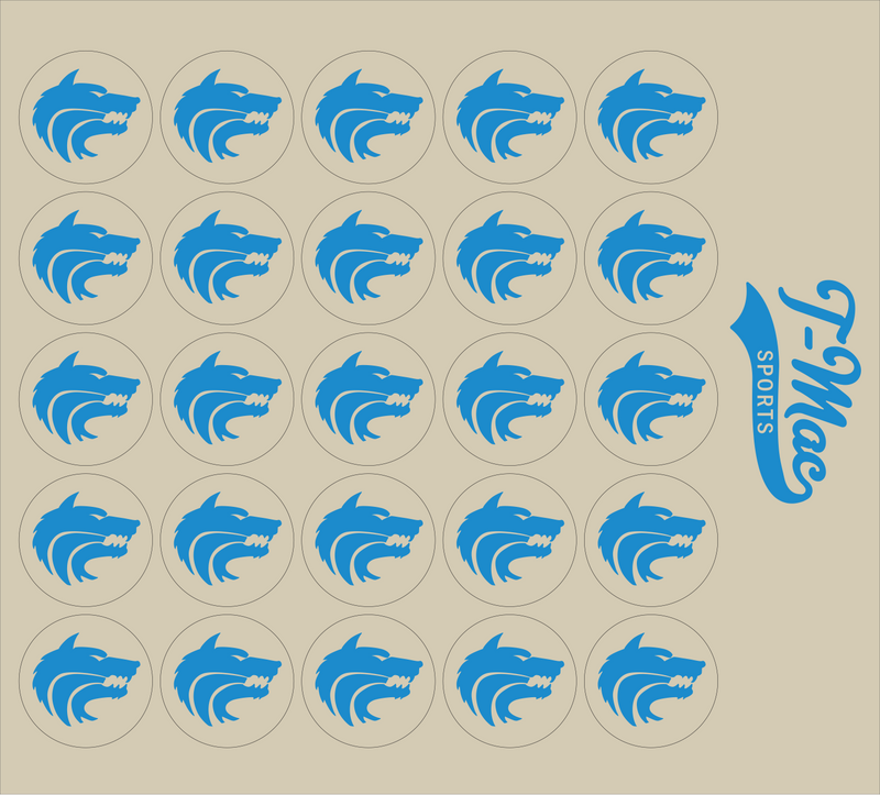 Wolf Mini Award Decals