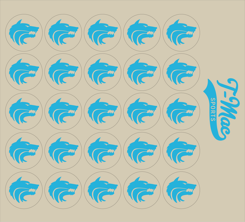 Wolf Mini Award Decals