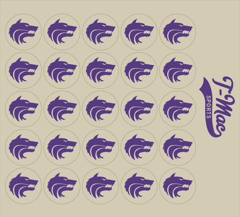 Wolf Mini Award Decals