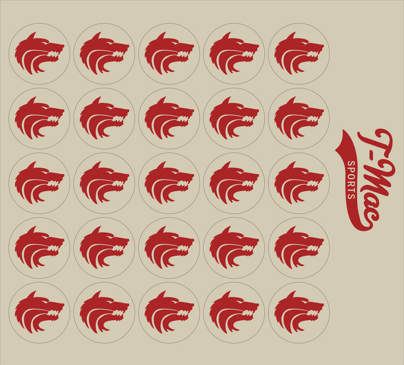 Wolf Mini Award Decals
