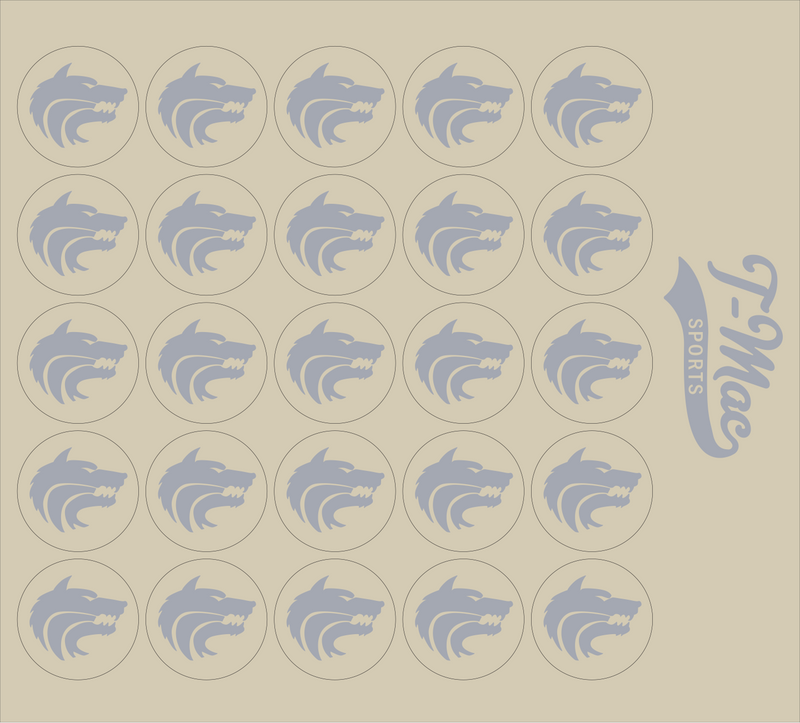 Wolf Mini Award Decals