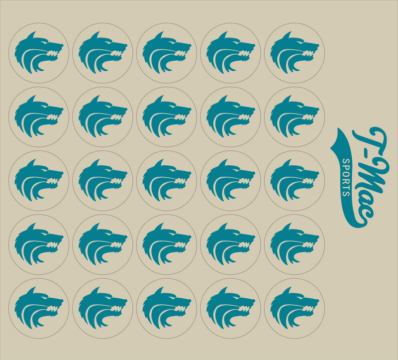 Wolf Mini Award Decals