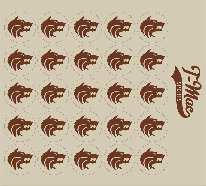 Wolf Mini Award Decals
